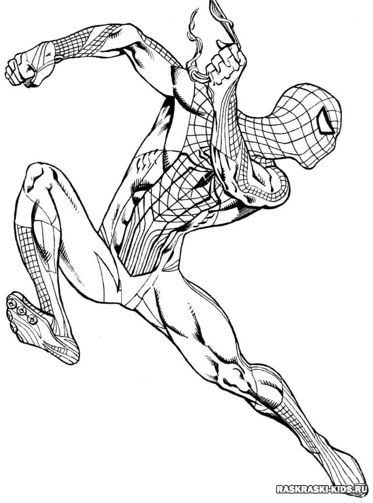 Spider man рисунок