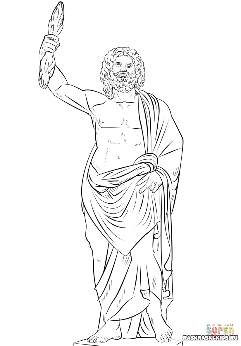 Бог Бог древней Греции Зевс