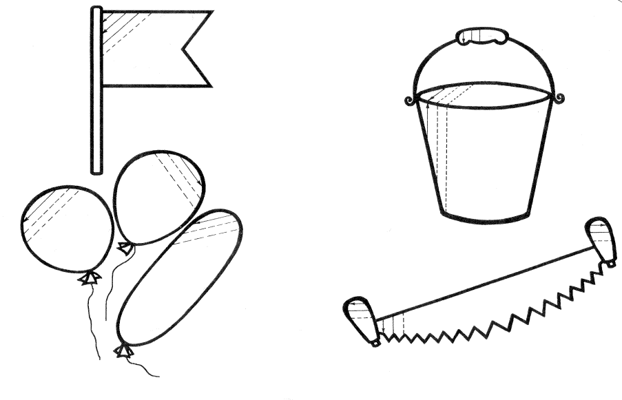 Фигуры для штриховки 1 класс картинки распечатать