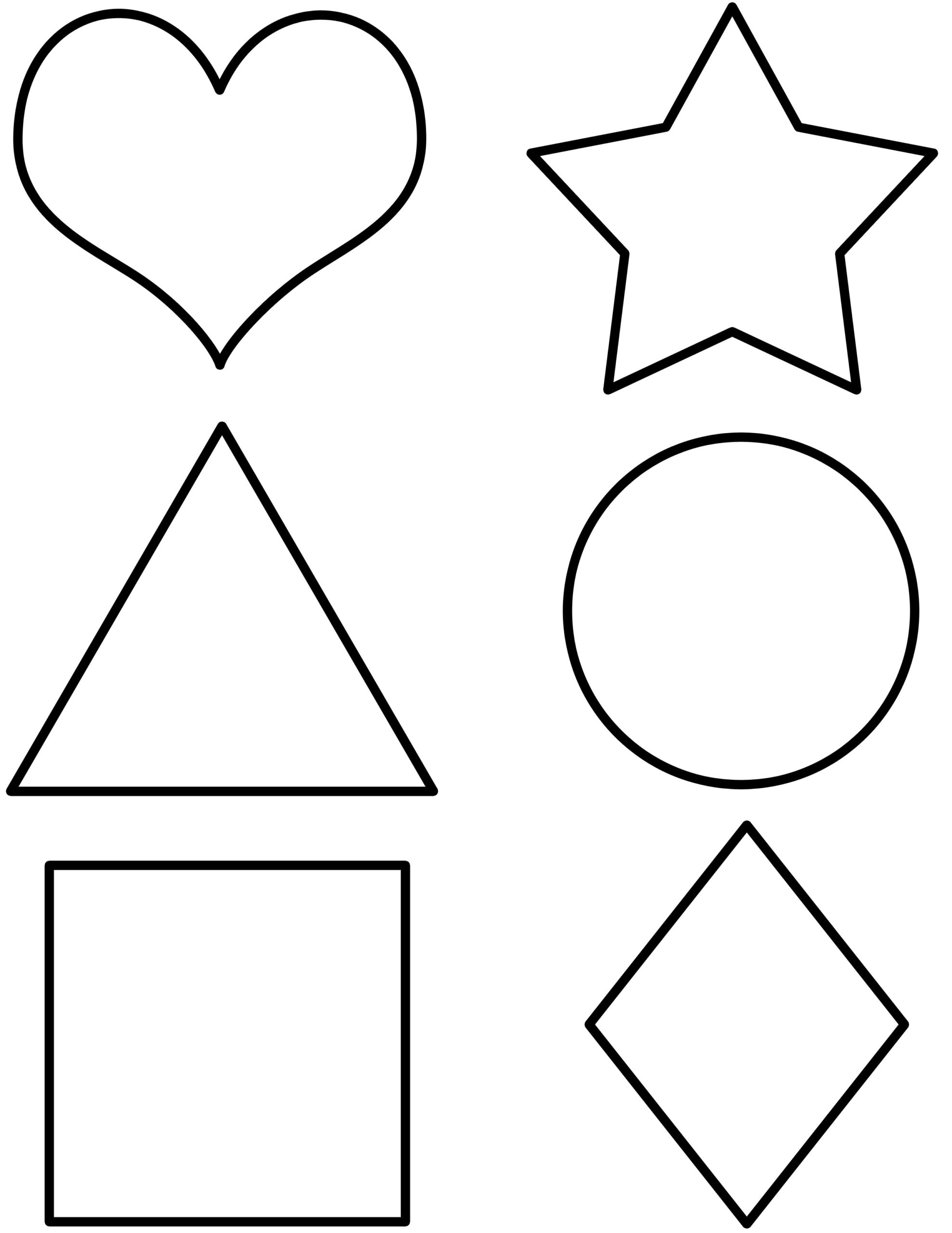 карточки геометрические фигуры для детей картинки распечатать